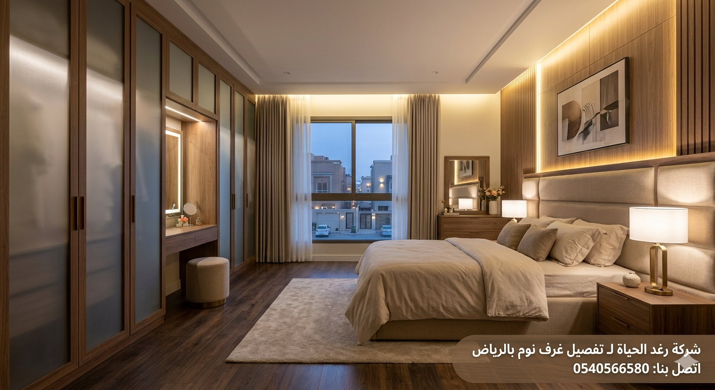 شركة رغد الحياة لـ تفصيل غرف نوم بالرياض | اتصل بنا 0540566580