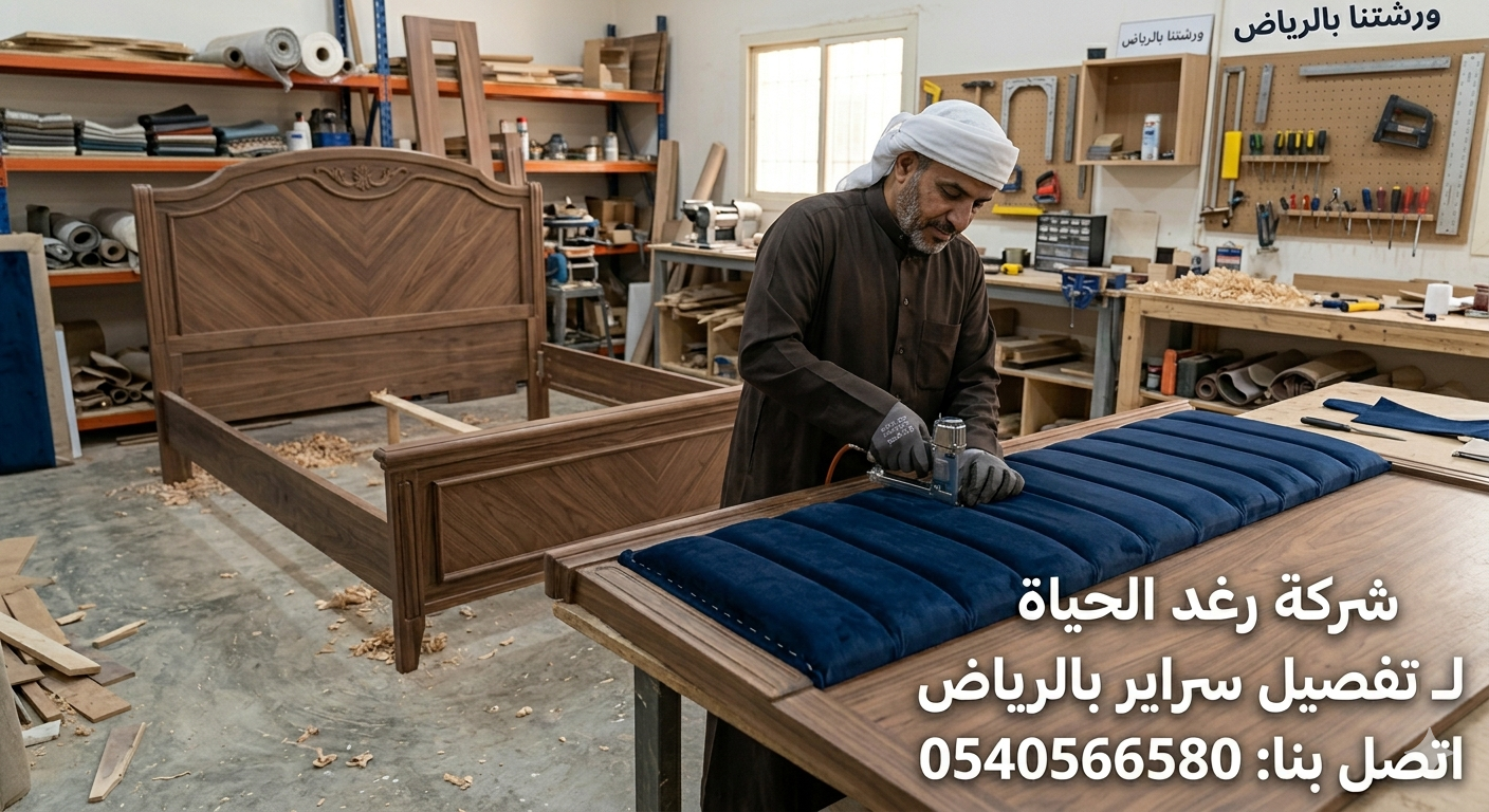 شركة رغد الحياة لـ تفصيل سراير بالرياض | اتصل بنا 0540566580